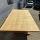 Solid oak farmhouse table