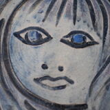 Accolay ceramic plate by Bertry