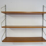 Scandinavian modular wall shelf
