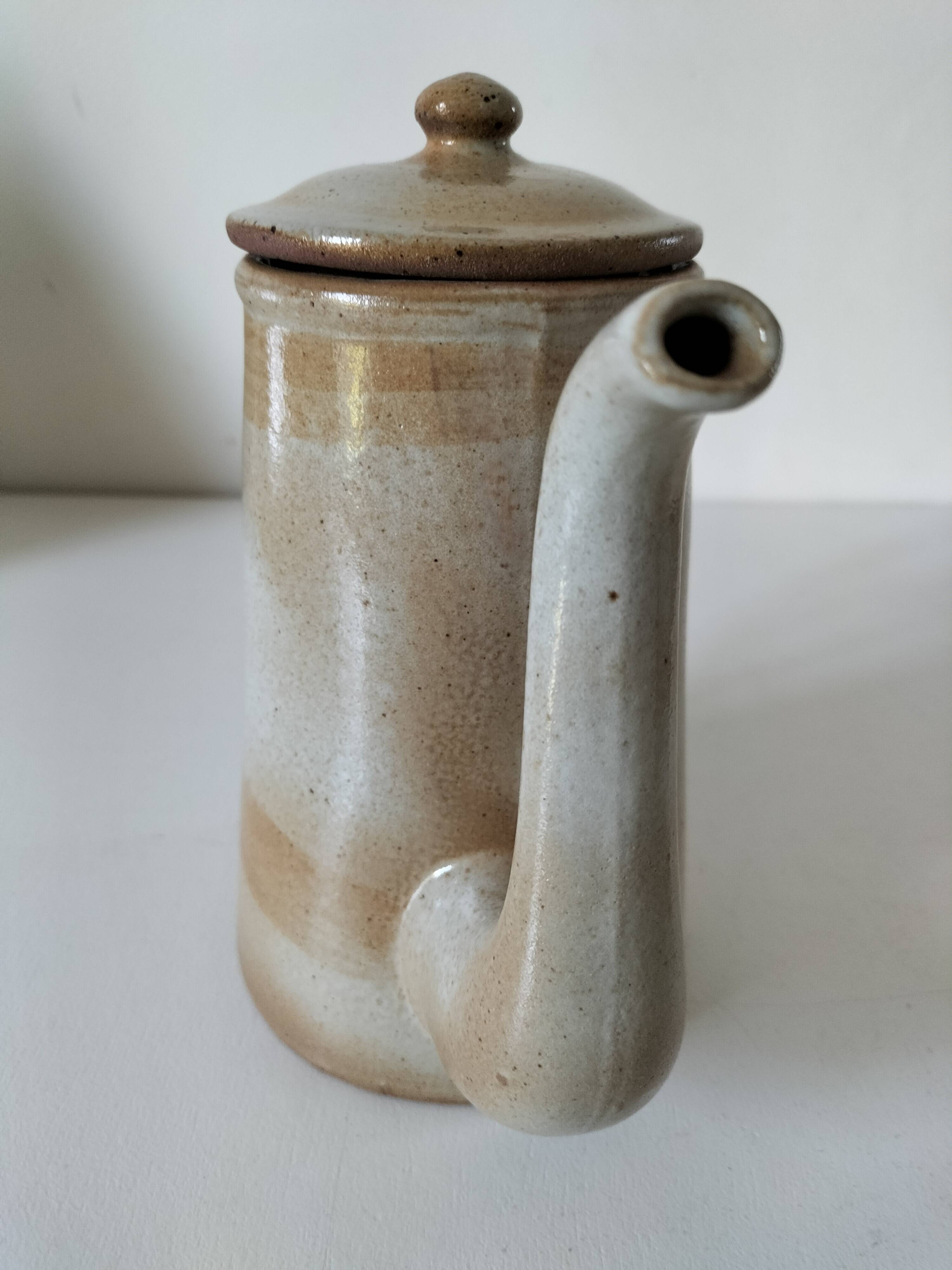 Marais Stoneware Chocolate Pot