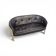 Bz49 sofa by Hans Ell for 't Spectrum / 1970 / dark brown leather