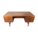 Desk in teak designed by Omann Junior from the 1960s