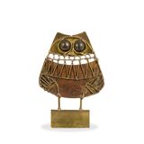 Jarcz. Brutalist owl sculpture. 1970s.