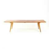 Vintage Bench In Wood, Czechoslovakia 1960s