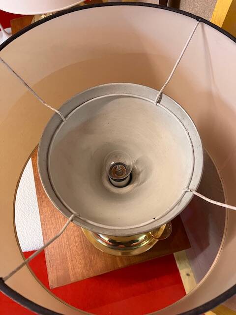 Paire de lampes italiennes, vintage