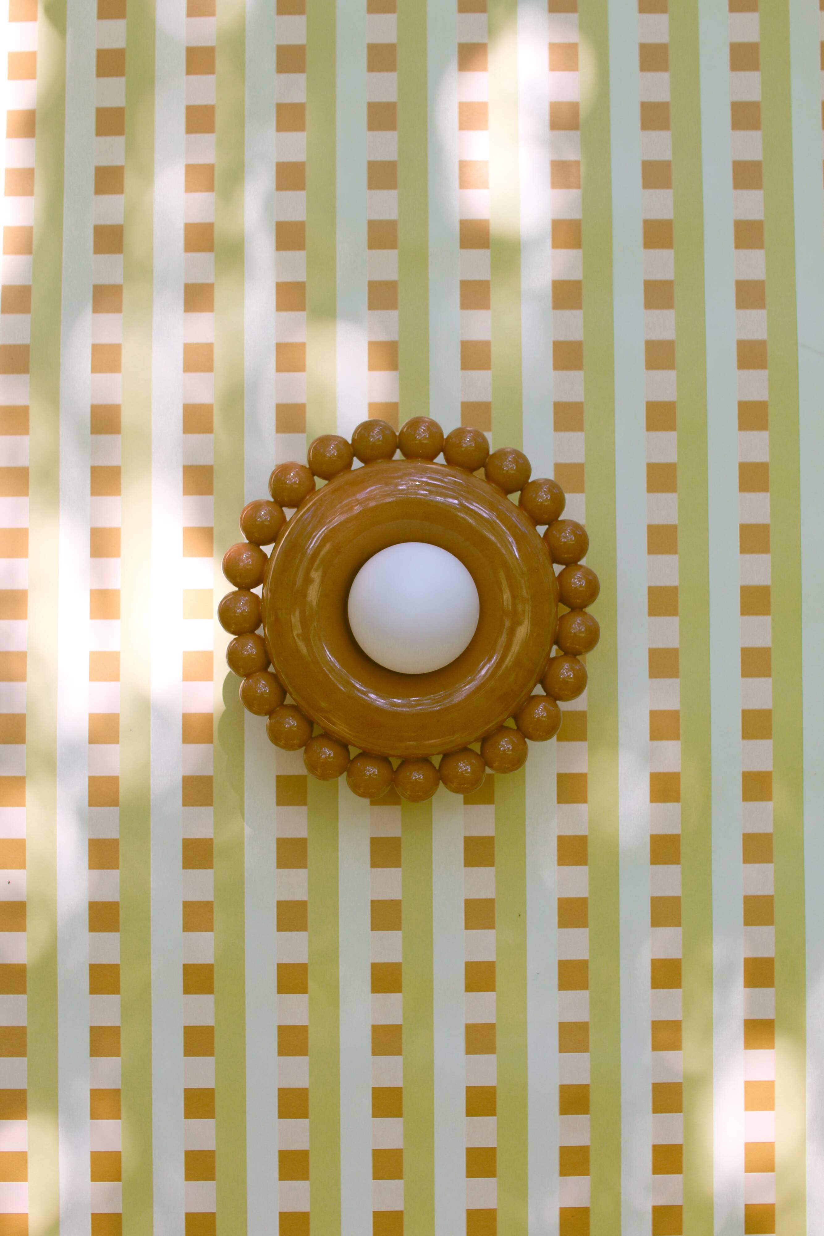 Luna Tall Speculos wall light