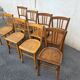 Set de 8 chaises bistrot