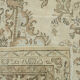 Handmade oriental unique 1980s 305 cm x 400 cm beige wool carpet