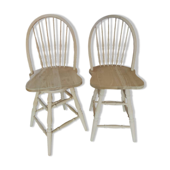 Wooden chairs