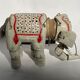 Set of 5 antique Anglo Indian elephant marionettes, puppets