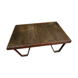Factory pallet coffee table industrial table