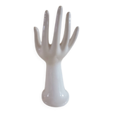 Ring holder, vintage vase in the shape of a hand.