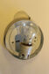 Vintage glass ceiling or wall lamp, Italy, 70s