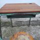 Old monobloc children's desk