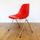 Set de 4 chaises en fibre de verre stella 1970