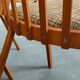Set of 4 fabric chairs by Ton Bystrice 1960