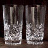 4 verres à whisky en cristal