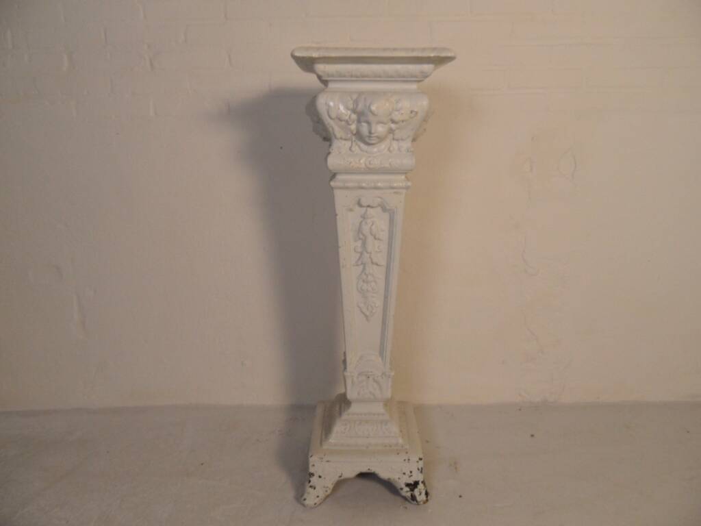 Antique column console