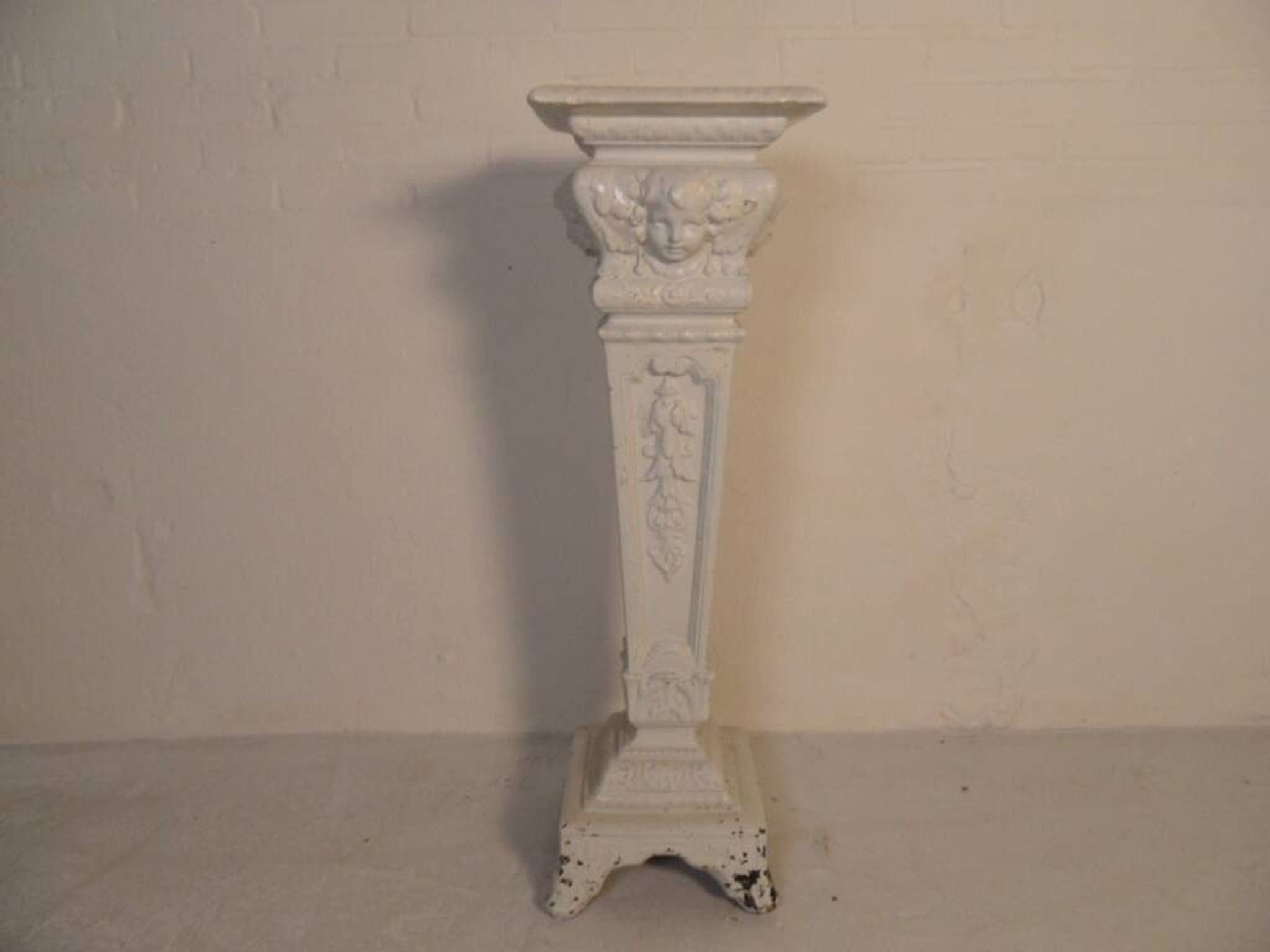 Antique column console