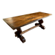 Grande table de moastère en chêne