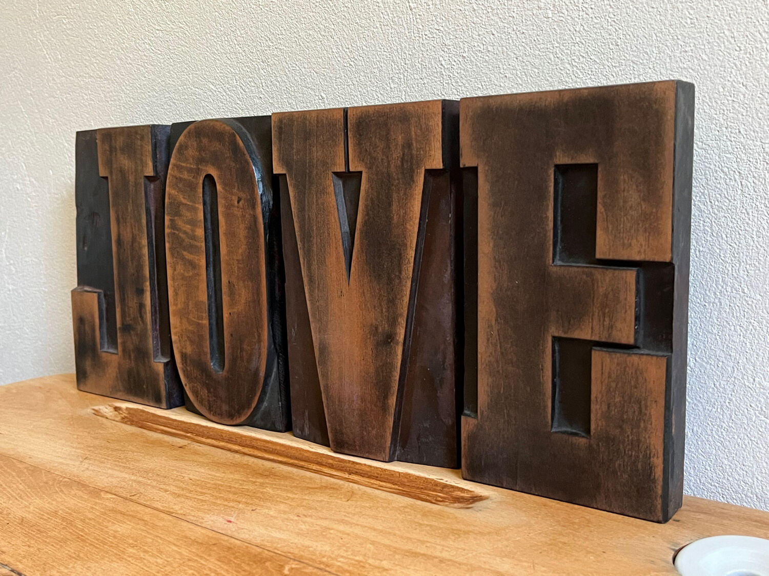 Lettres Décoratives En Bois MDF - 15 Cm De Hauteur