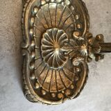 Solid brass fireplace mantelpiece
