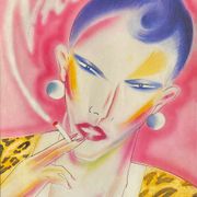 Poster Ikki Shimoda Tokyo Paris 1984