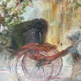 F.Fosso "Genovese" oil on canvas