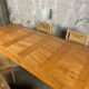 Table de ferme en pin massif années 90