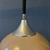 Vintage beige pendant lamp