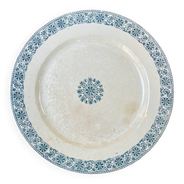 Antique Gien ironstone dish, Arabesque pattern