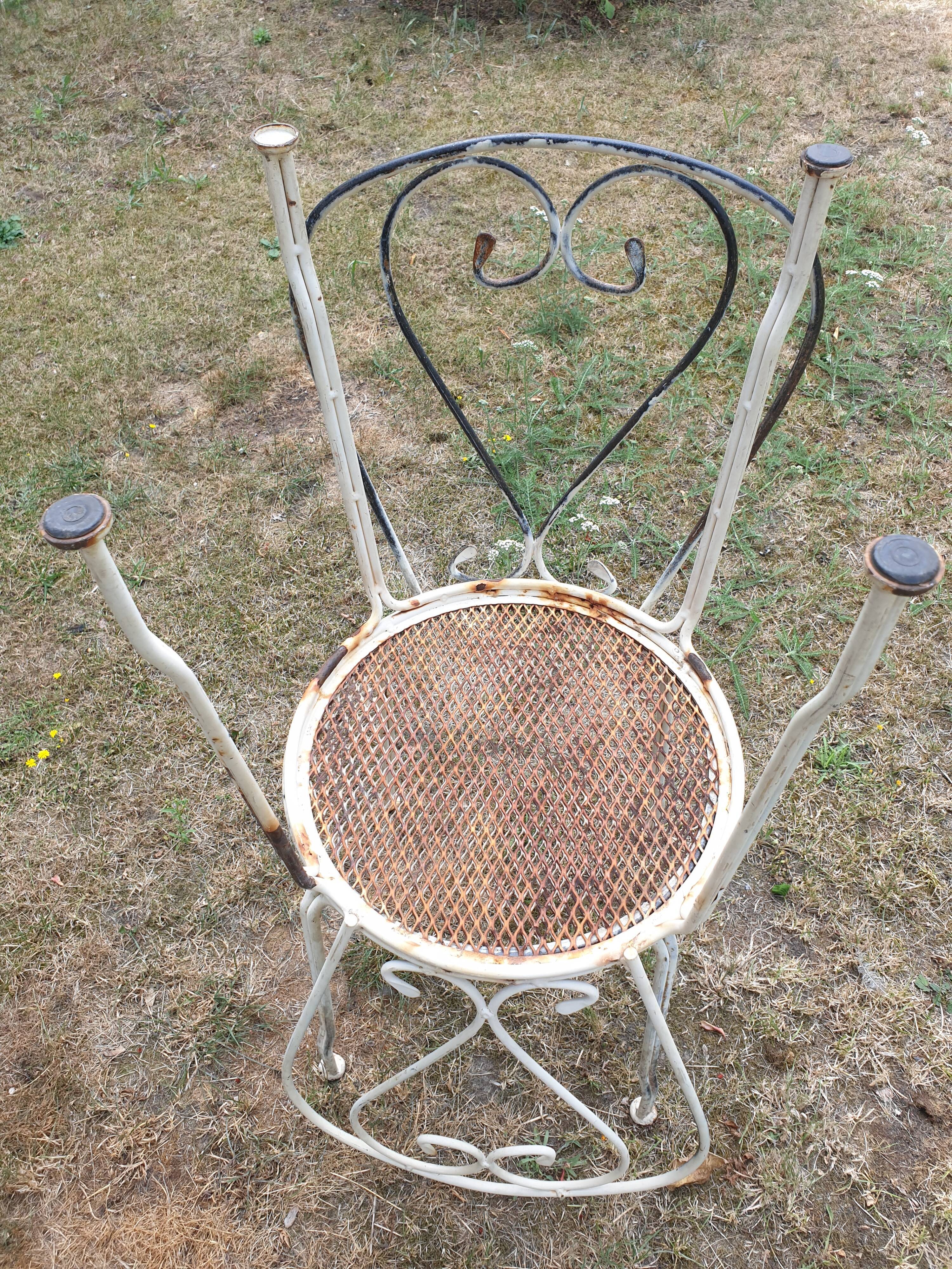 Garden chairs metal