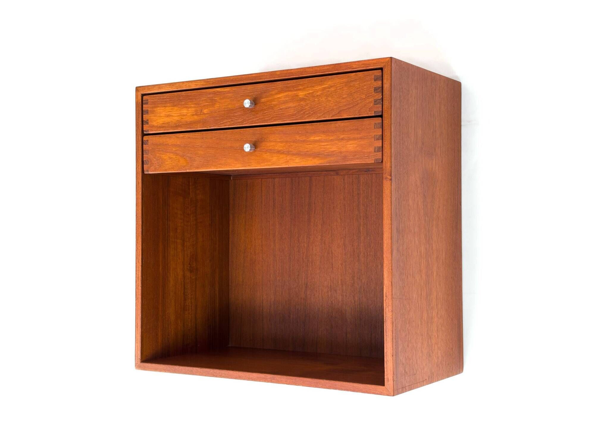 Teak Wall Console #131 by Kai Kristiansen for Aksel Kjersgaard, 1960s