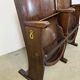Vintage Two-Seat Cinema Bench from TON, 1960s