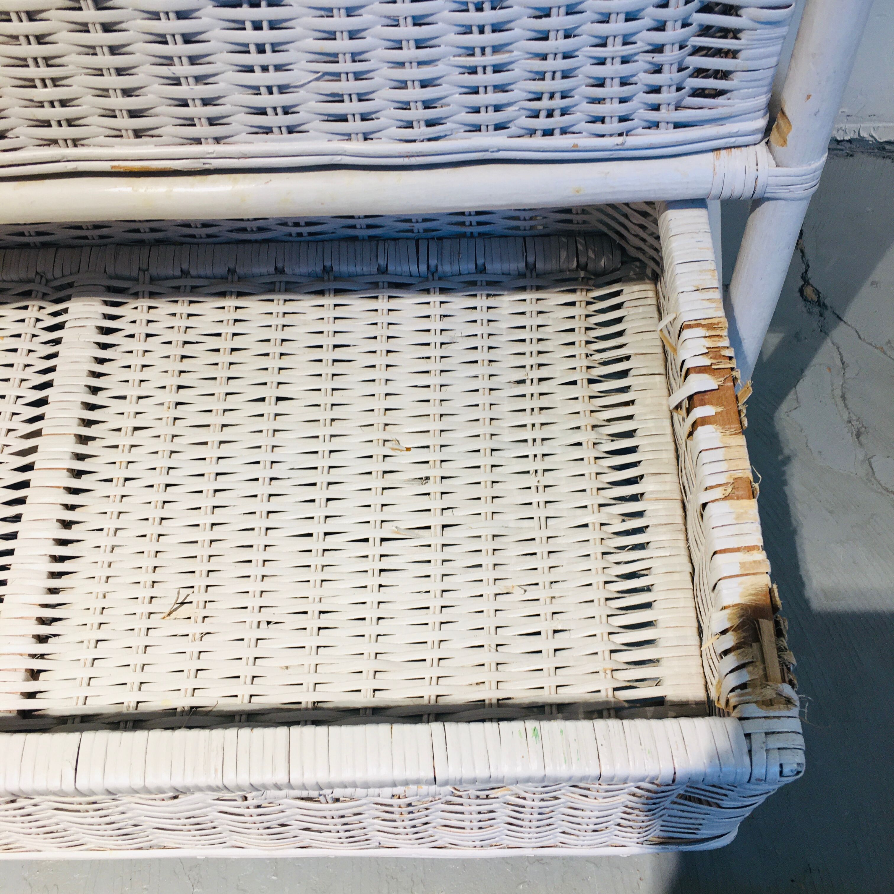 Commode rotin 4 tiroirs