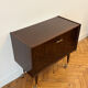 1960s bar cabinet on wheels