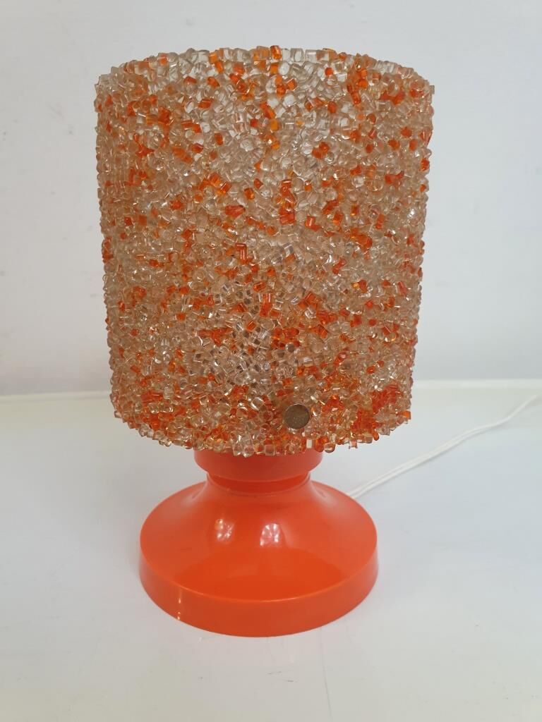 Vintage lamp orange 70's