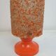 Vintage lamp orange 70's