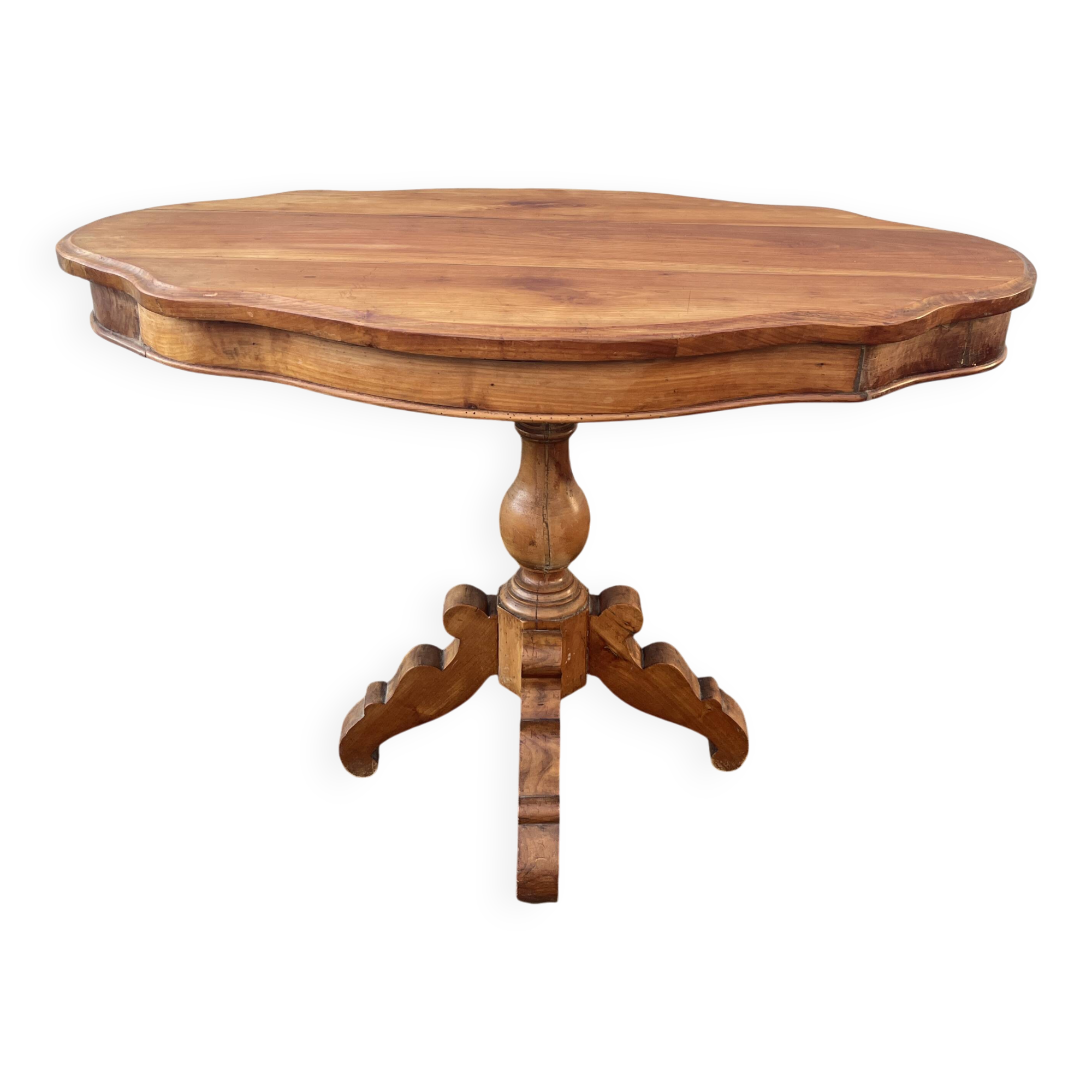 Small solid wood violin table – Napoleon III style