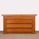 Vintage chest of drawers in solid elm by Luigi Gorgoni, 1970.