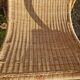 Rattan deck chair from the 70s/80s.