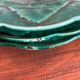 3 slushie dessert plates