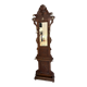Antique oak carved coat stand, mirror and umbrella stand — late 19th century