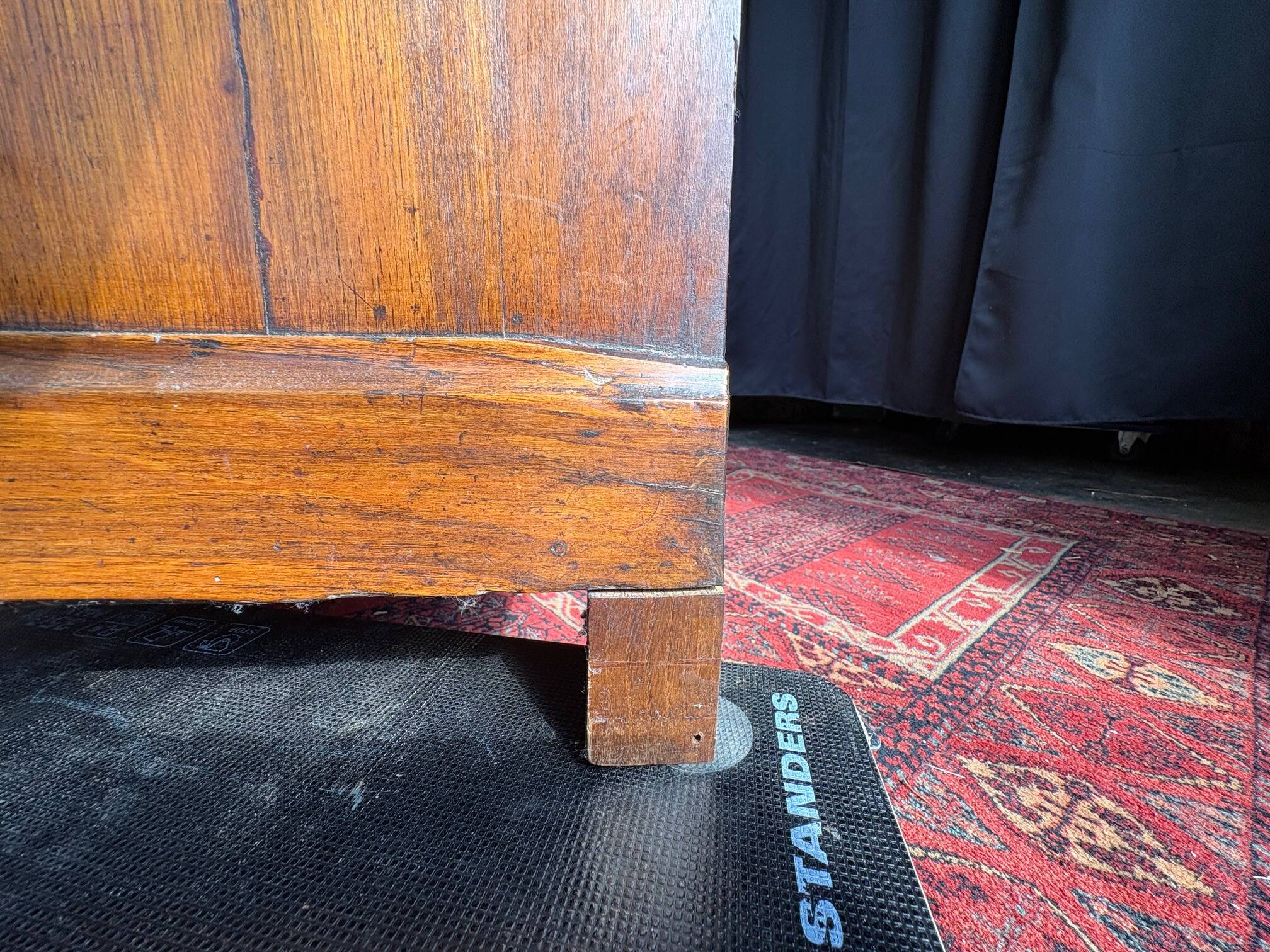 Antique solid oak sideboard