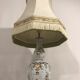 Lampe vase Quimper céramique peinte
