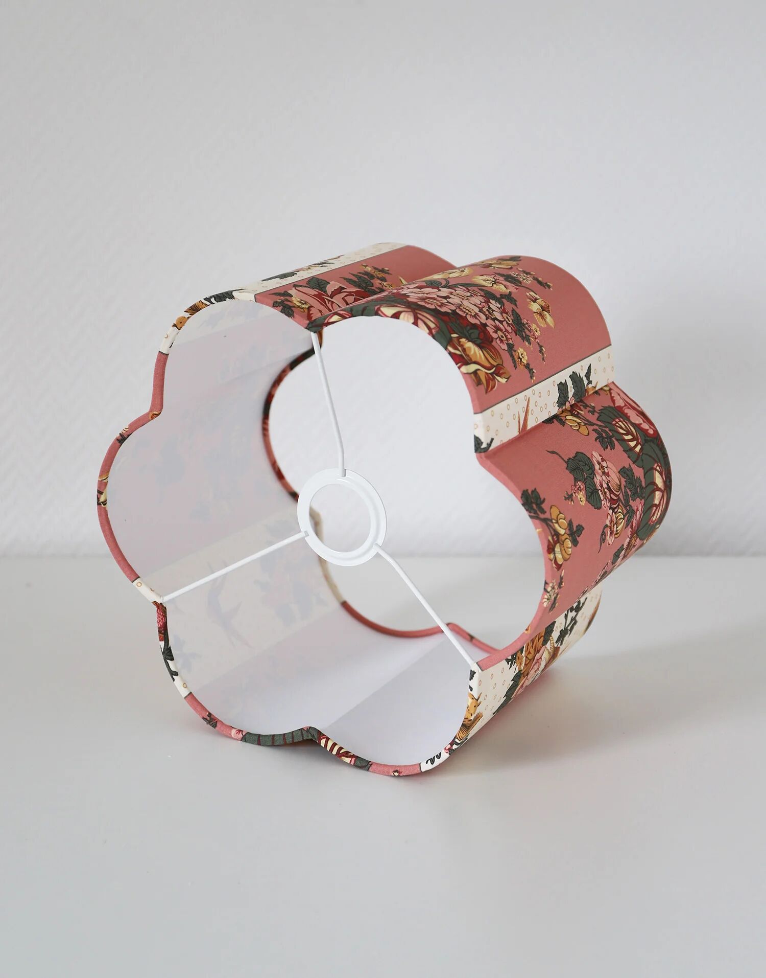 Abat-jour forme fleur Flora "Ormois"
