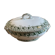 Large old tureen in iron earth, model Murier de Saint amand