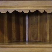 Vintage 1960s Corner Cabinet in Solid Oak style of Kjærnulf, Danish Modern