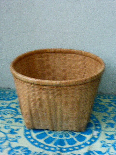 Plant rack bamboo and rattan vintage