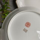 Hollow plates Limoges porcelain